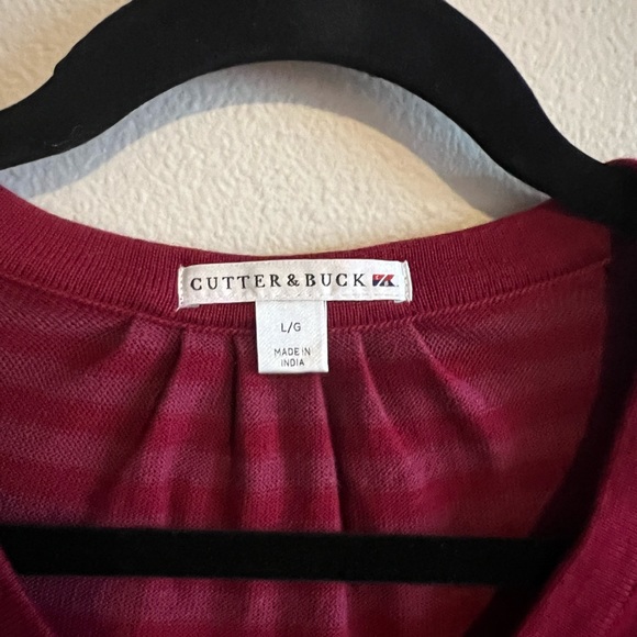 Cutter & Buck Women’s top- red size Large - Picture 3 of 3